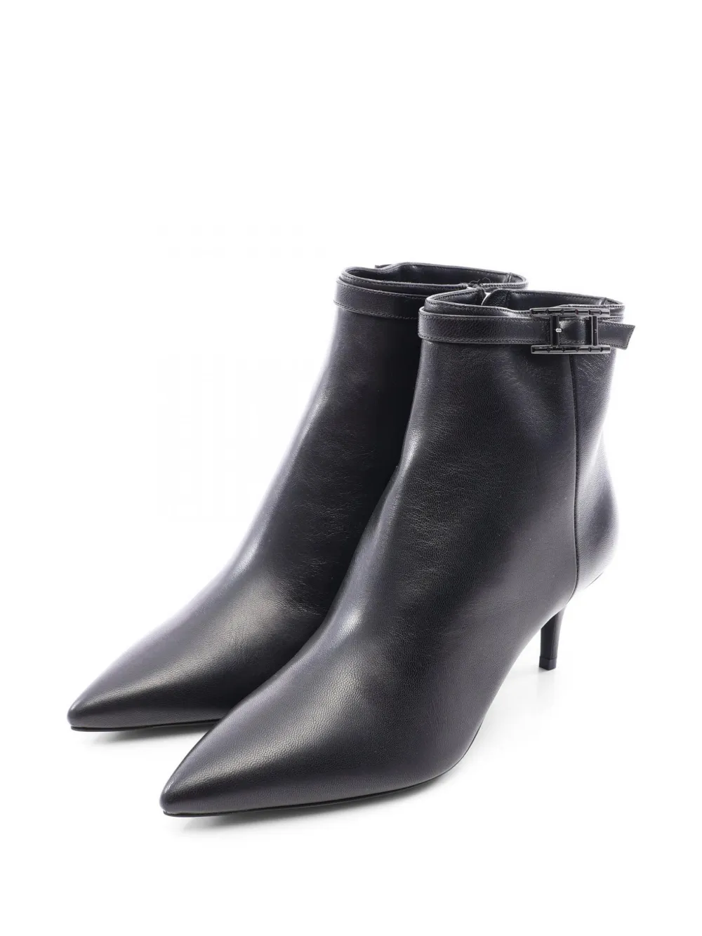 Hermès Pre-Owned bottines à boucle (années 2020) - Noir Hermès Pre-Owned bottines à boucle (années 2020) - Noir