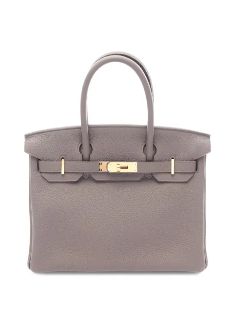 Hermès Pre-Owned Birkin 30 Togo 手提包（2019年典藏款）