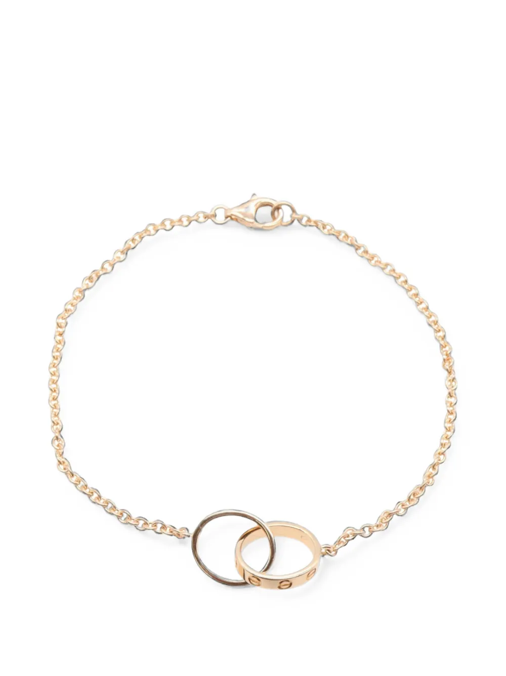 Cartier 2010s Love interlocking-ring bracelet - Oro