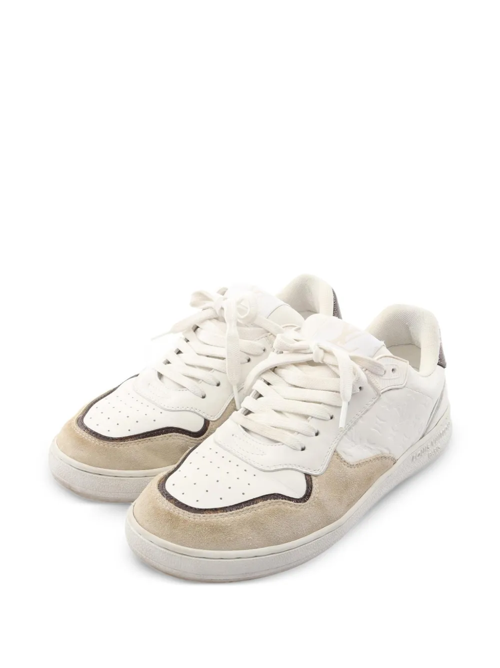 Louis Vuitton Pre-Owned 2024 Stadium Sneakers mit Monogramm - Weiß