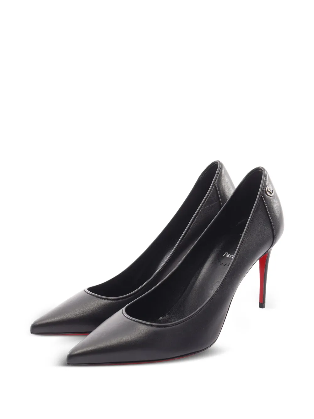 Christian Louboutin Pre-Owned 2010s Pumps mit spitzer Kappe - Schwarz