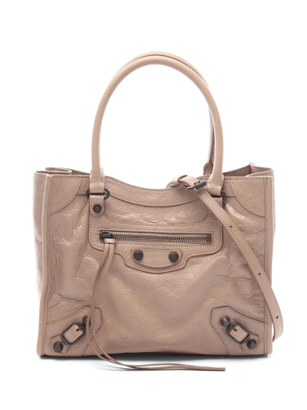 Balenciaga Pre-Owned 2010s mini Le City two-way handbag - Toni neutri