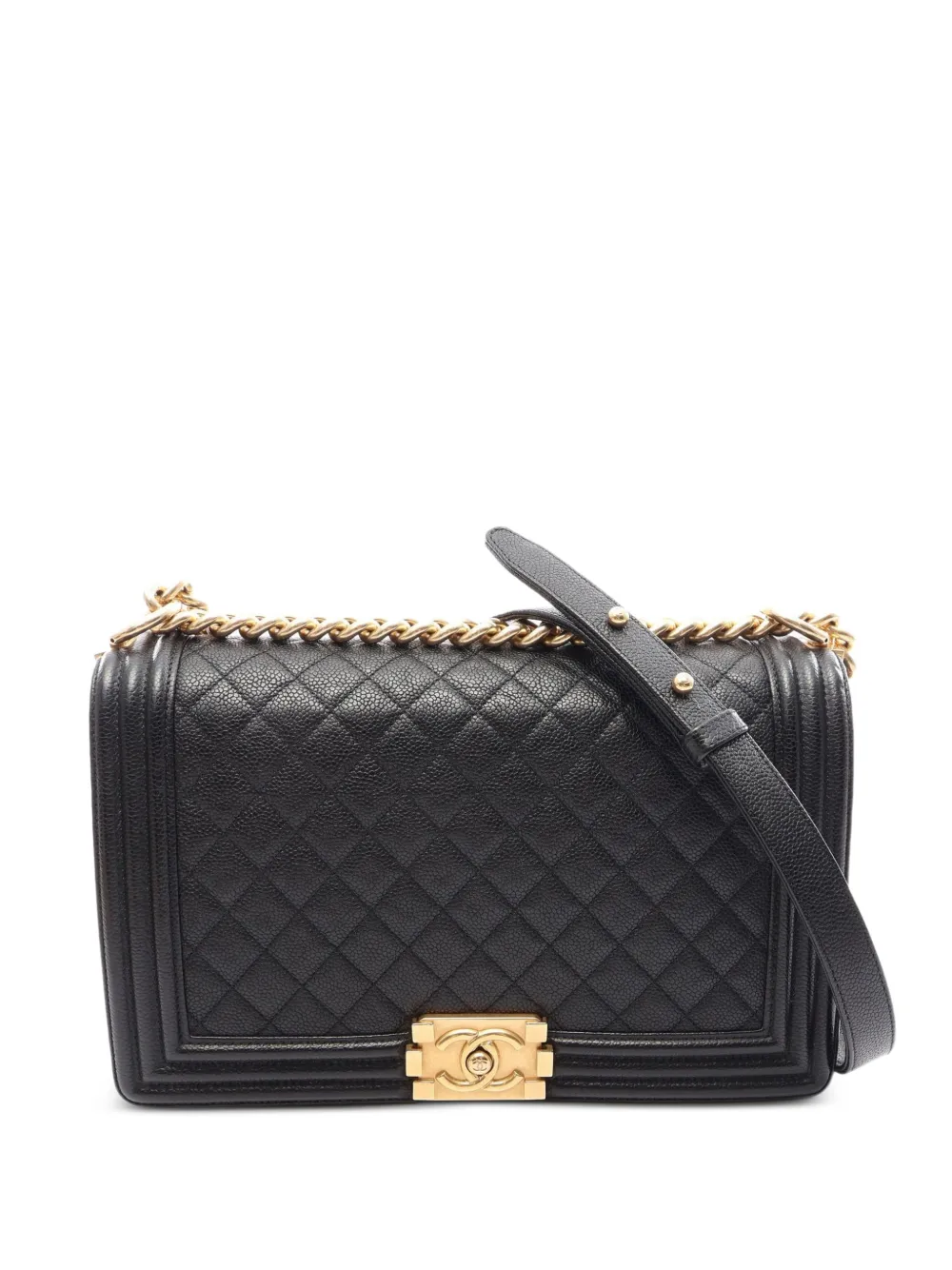 CHANEL Pre-Owned Boy Chanel matelassé shoulder bag - Nero