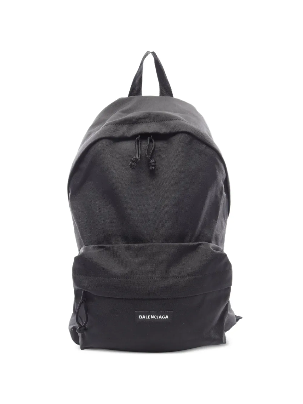 Balenciaga Pre-Owned 2010s Explorer logo-embroidered backpack - Nero