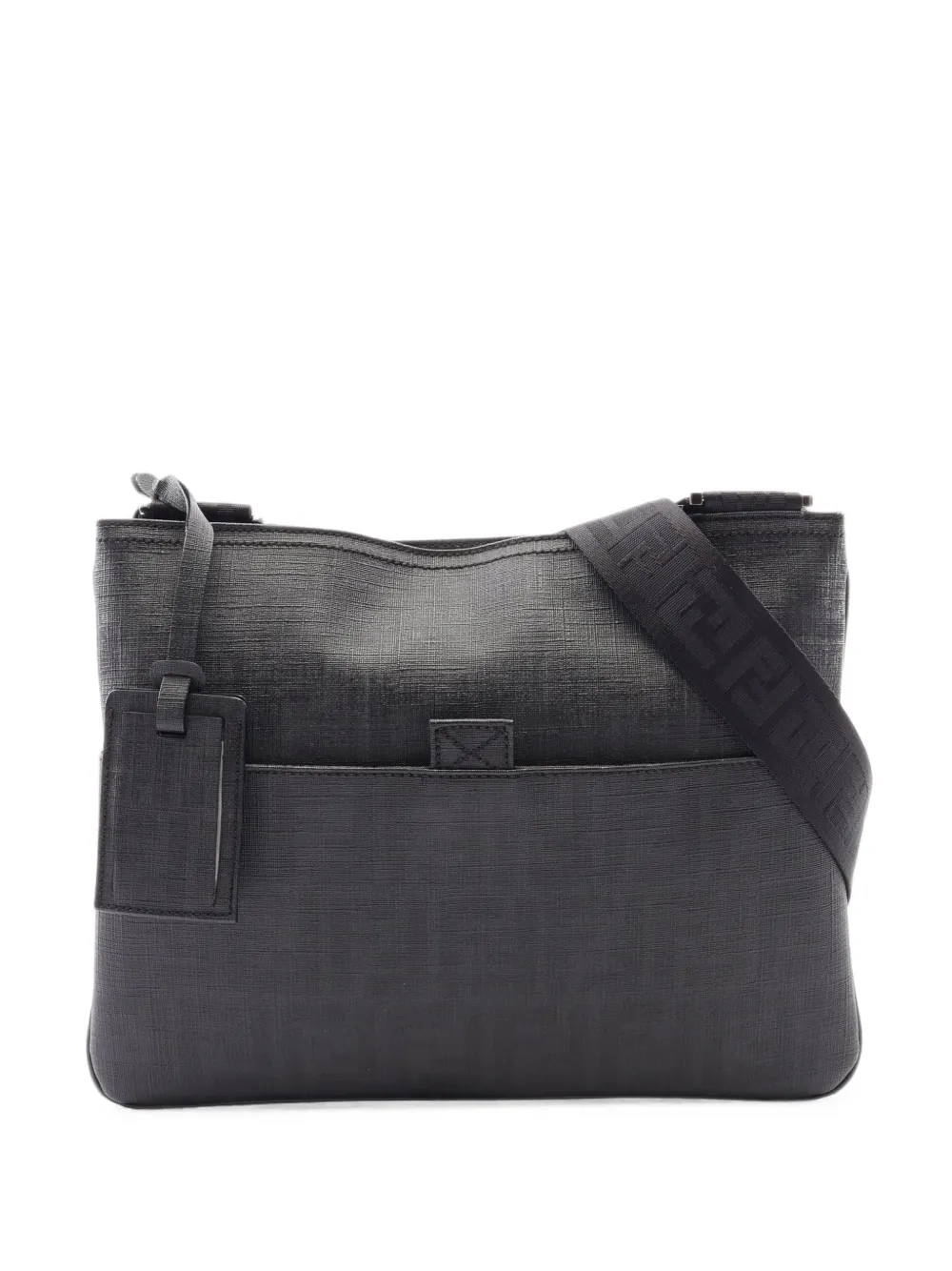 Fendi Pre-Owned 2010s Zucca Schultertasche - Schwarz