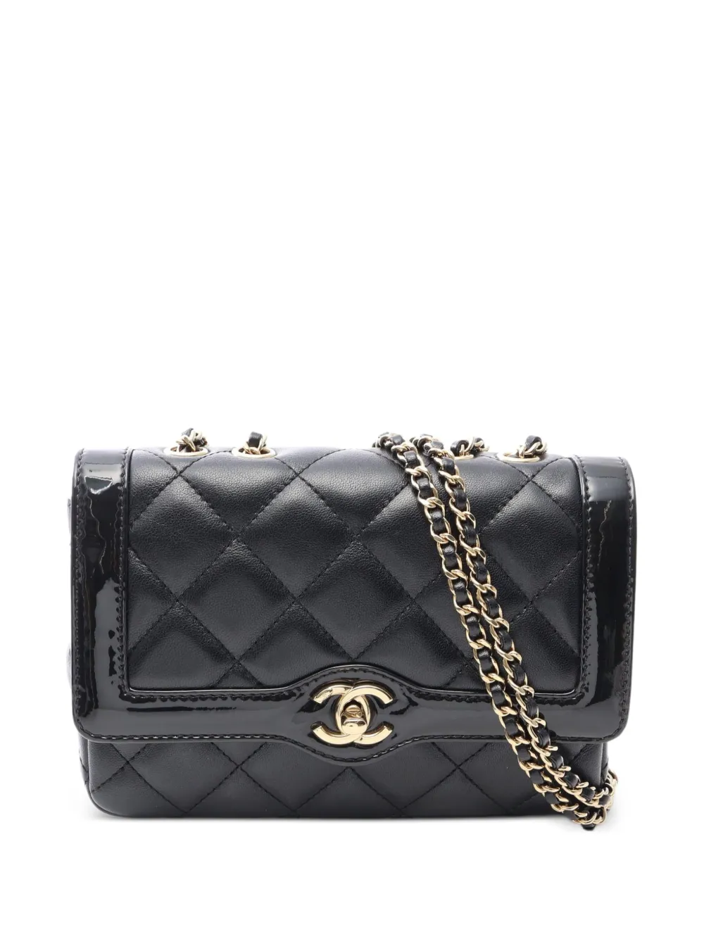 CHANEL Pre-Owned 2021 mini Flap shoulder bag - Nero