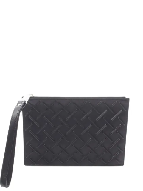 Bottega Veneta Pre-Owned Intrecciato hand-strap clutch bag