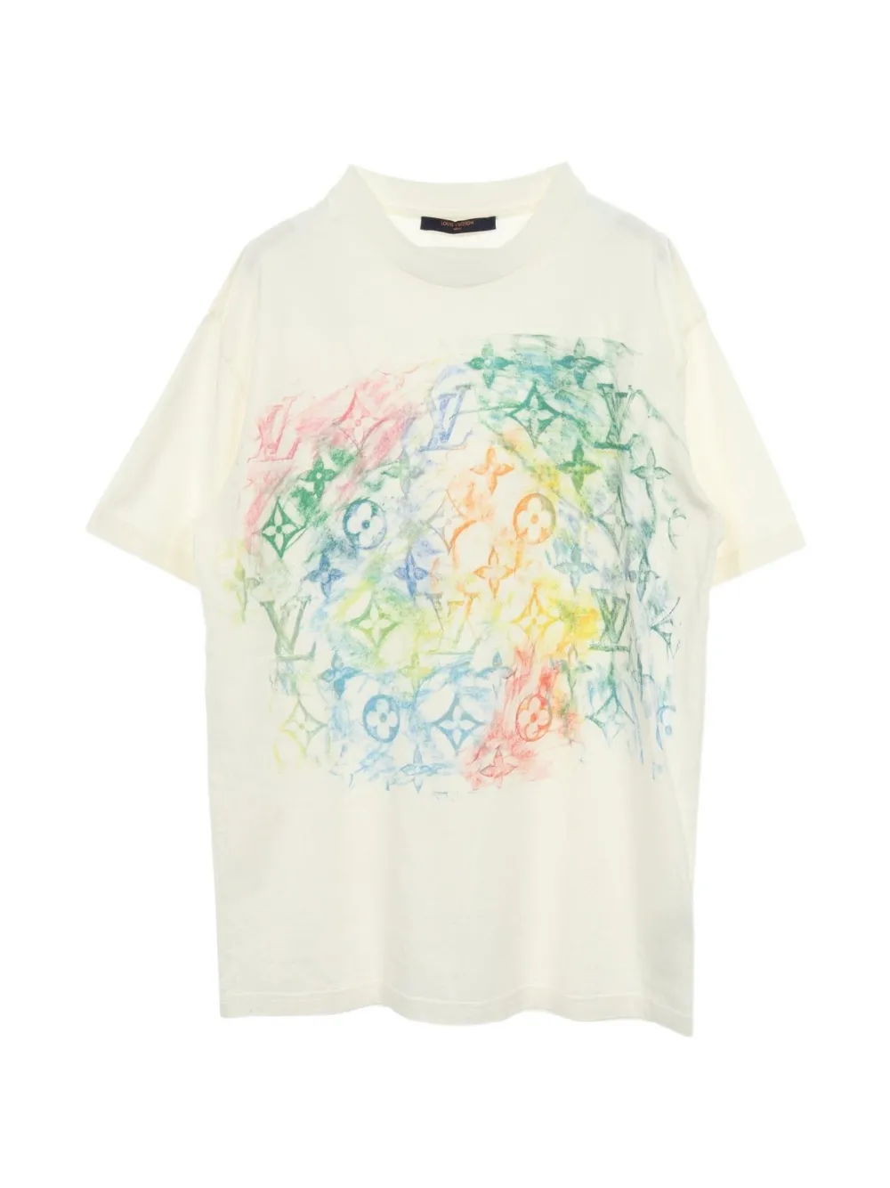 Louis Vuitton Pre-Owned 2010s Monogram T-shirt - Bianco
