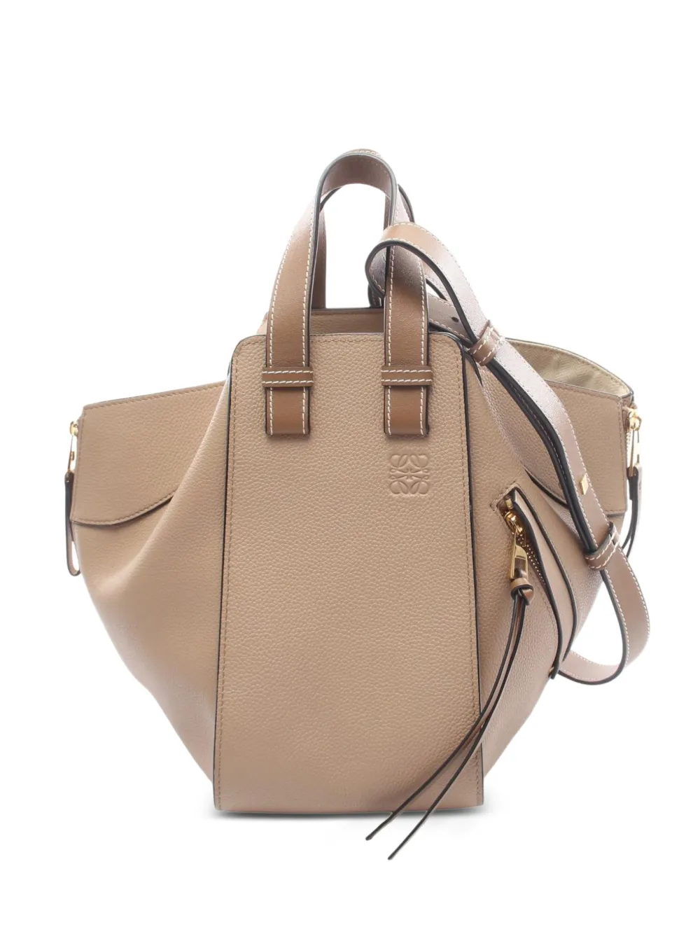 Loewe Pre-Owned 2010s kleine Hammock Tote Bag - Nude