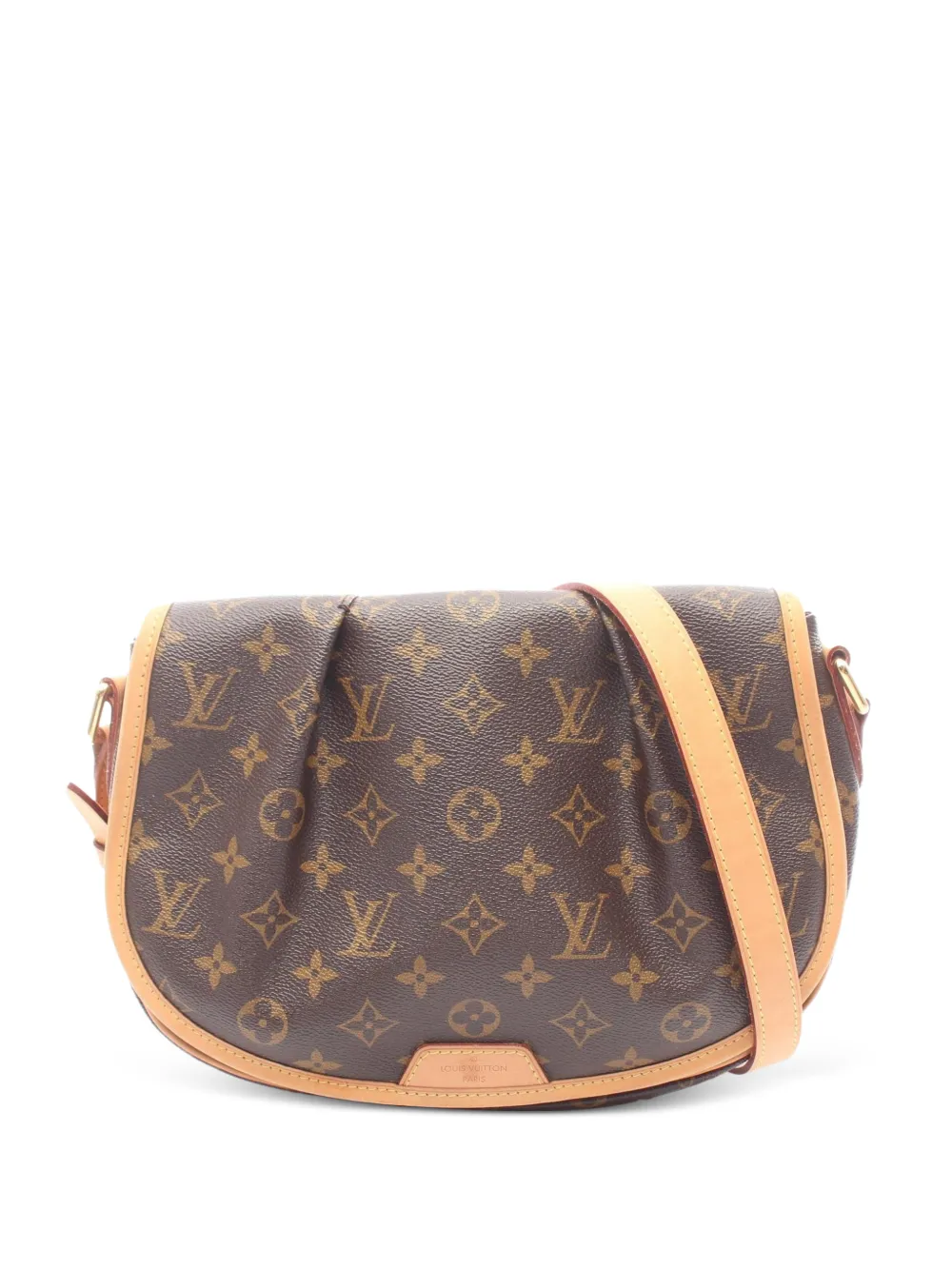 Louis Vuitton Pre-Owned 2011 Menilmontant PM Monogram shoulder bag - Marrone