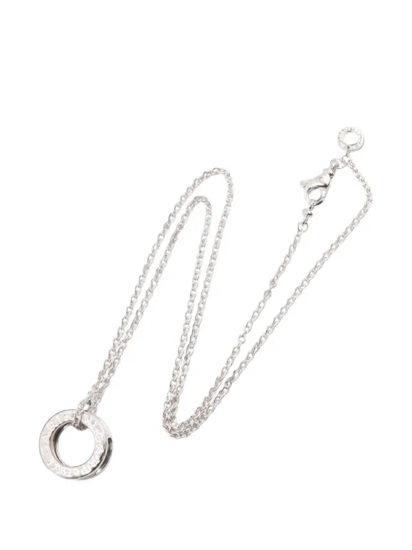 Bvlgari Pre-owned 2010s B-zero1 Necklace in Silver