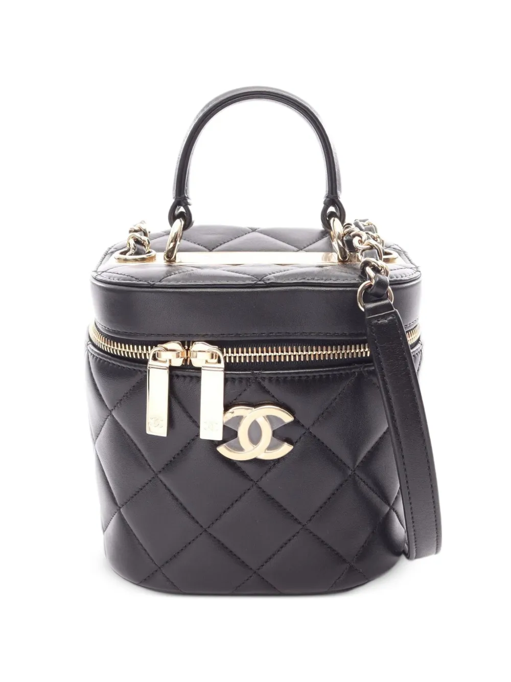 CHANEL Pre-Owned 2019 CC Trendy bucket mini bag - Nero