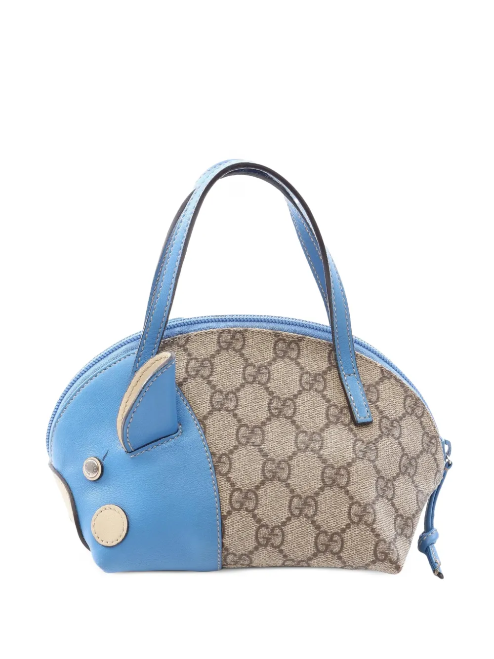 Gucci Pre-Owned 2000s GG Supreme mini bag - Blue