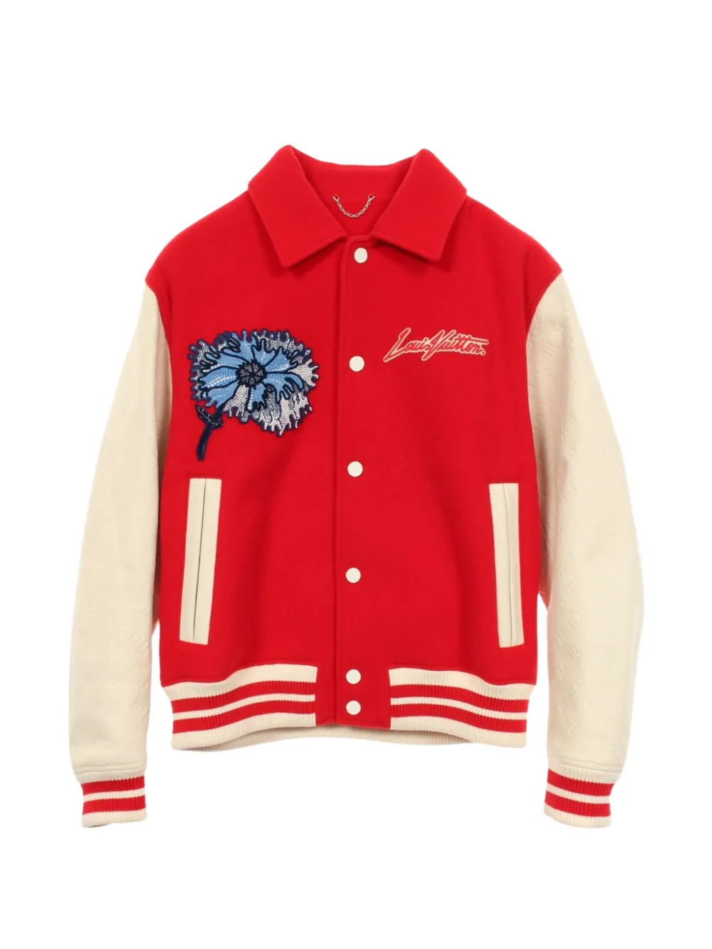 Louis Vuitton Pre-Owned 2010s x Yayoi Kusama Psychedelic Flower Bomberjacke - Rot
