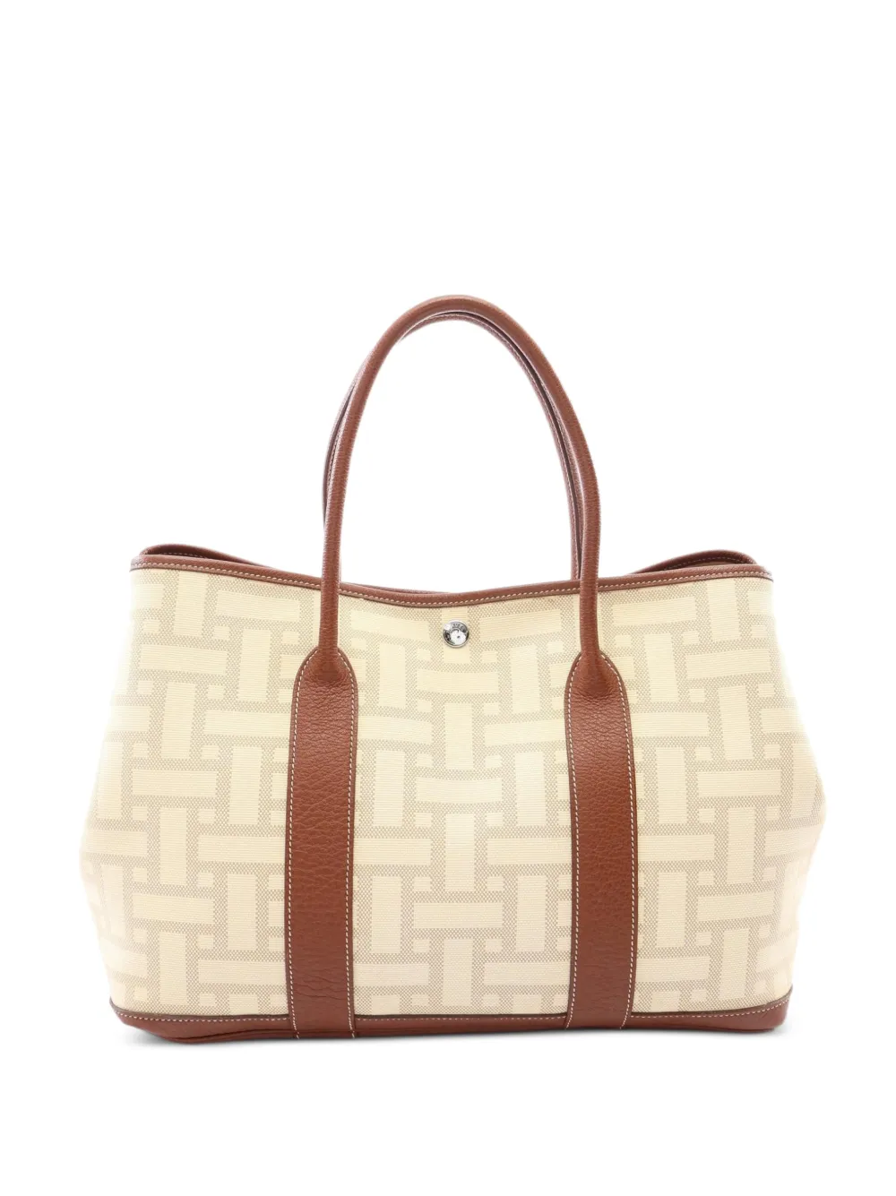 Hermès Pre-Owned 2008 Garden Party PM Tote Bag - Nude