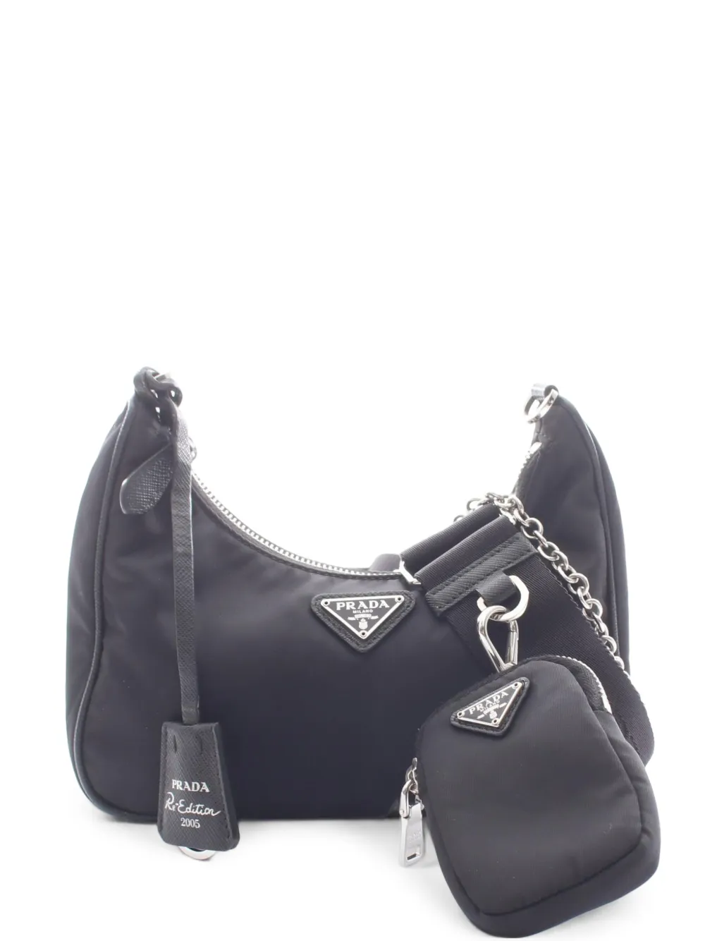 Prada Pre-Owned 2000s Re-Edition 2005 shoulder bag - Nero