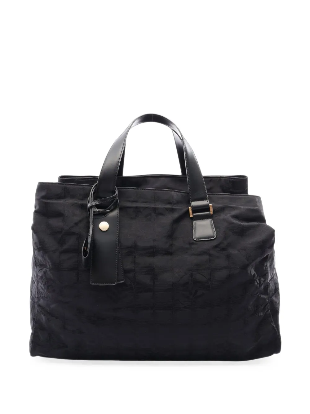 CHANEL Pre-Owned 2005-2006 New Travel Line Boston tote bag - Black