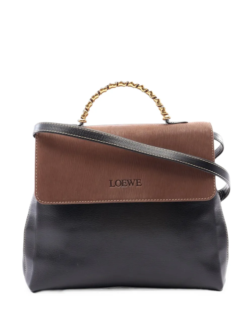 Loewe Pre-Owned 2000s Velasquez Twist Tote Bag - Schwarz