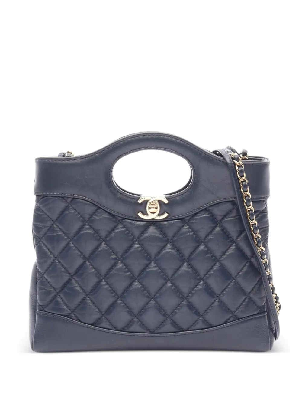 CHANEL Pre-Owned 2021 Chanel 31 two-way shoulder bag - Blu