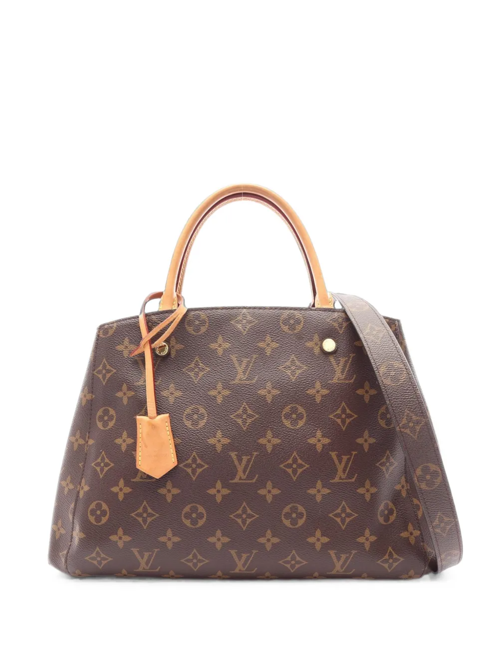 Louis Vuitton Pre-Owned 2017 MM Montaigne tote bag - Brown