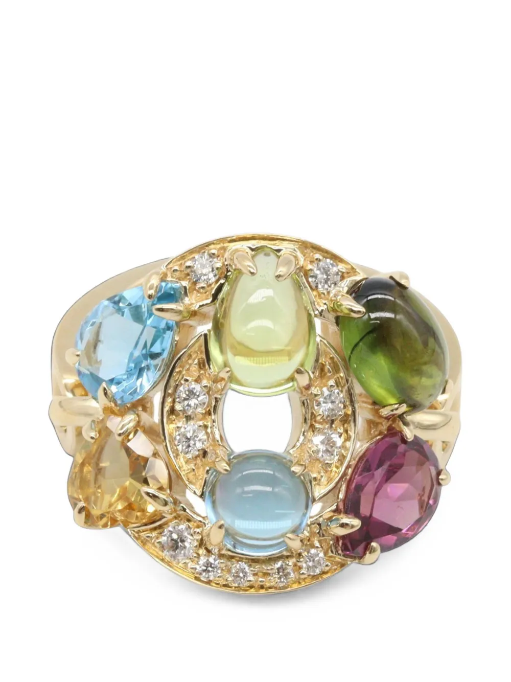 Bvlgari Pre-Owned 2010s Astrale Cherki Ring - Gold