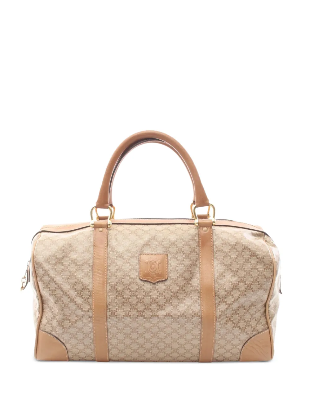 Celine Pre-Owned 2000s Mini Macadam Boston Handtasche - Nude