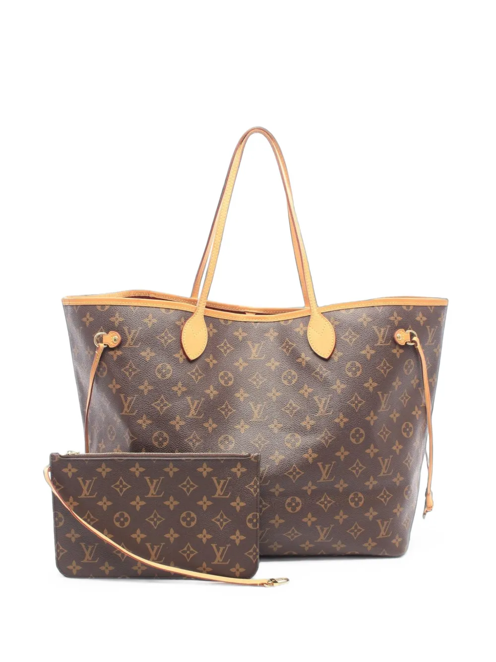 Louis Vuitton Pre-Owned sac Neverfull GM monogrammé (2013) - Marron