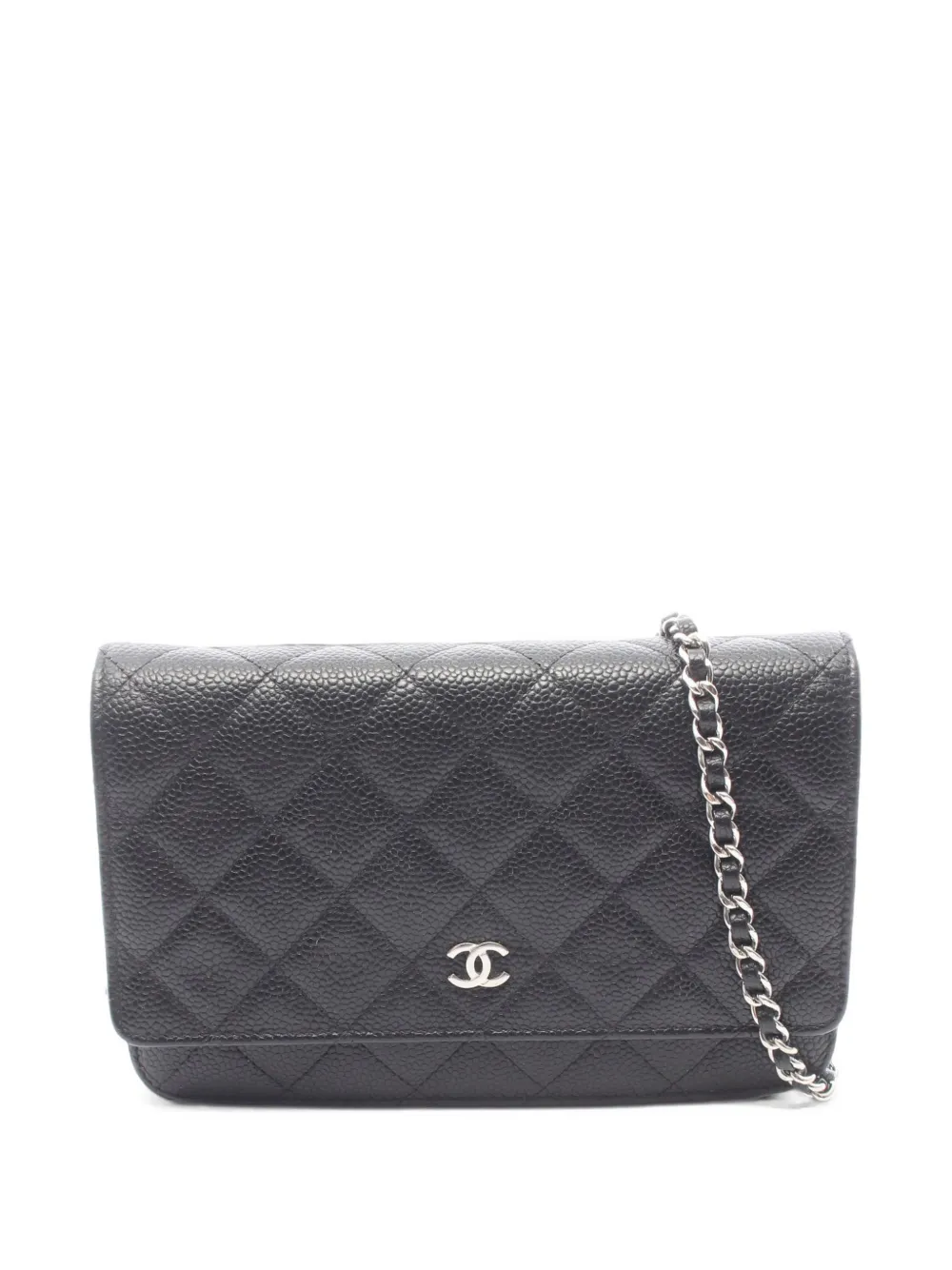 CHANEL Pre-Owned 2016-2017 Matelassé mini bag - Nero
