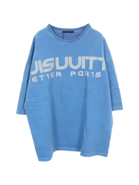 Louis Vuitton Pre-Owned 2020s logo-print T-shirt
