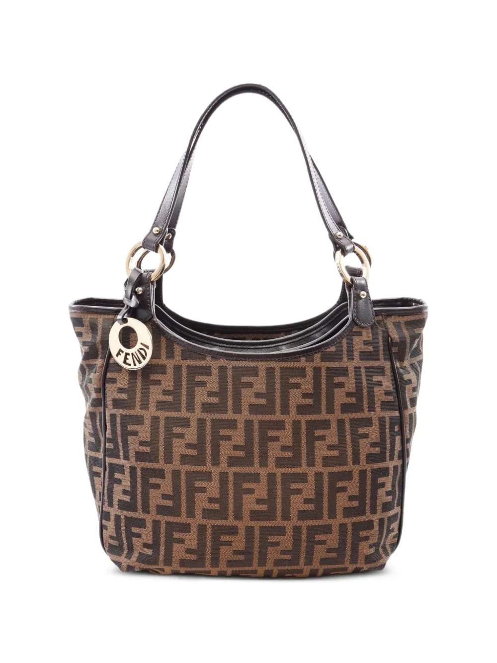 Fendi Pre-Owned 2000 Zucca Schultertasche - Braun