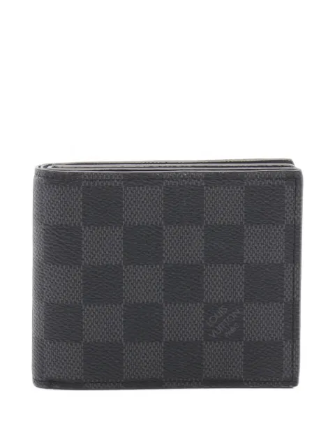 Louis Vuitton Pre-Owned 2021s NM Amerigo Damier Graphite bi-fold wallet