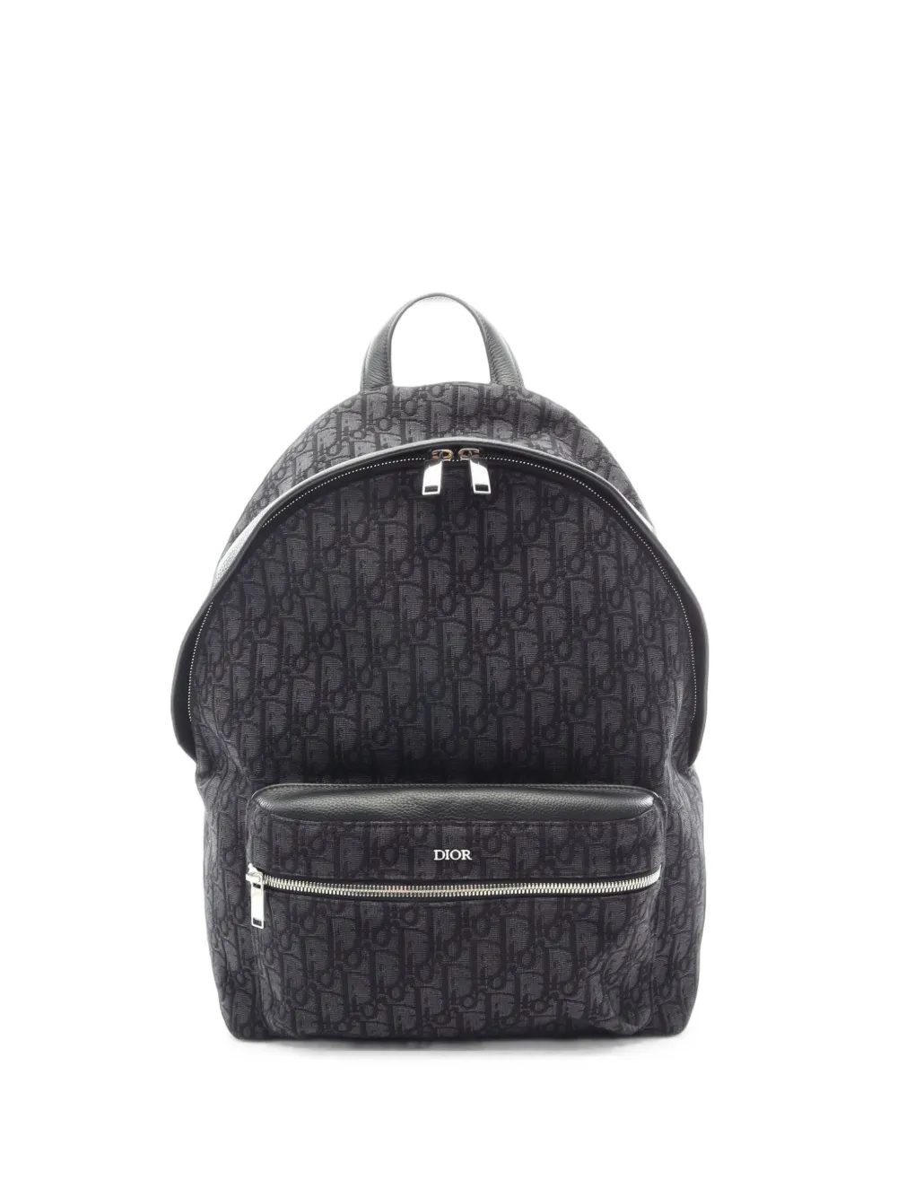 Christian Dior Pre-Owned 2010s Oblique Rider backpack - Nero