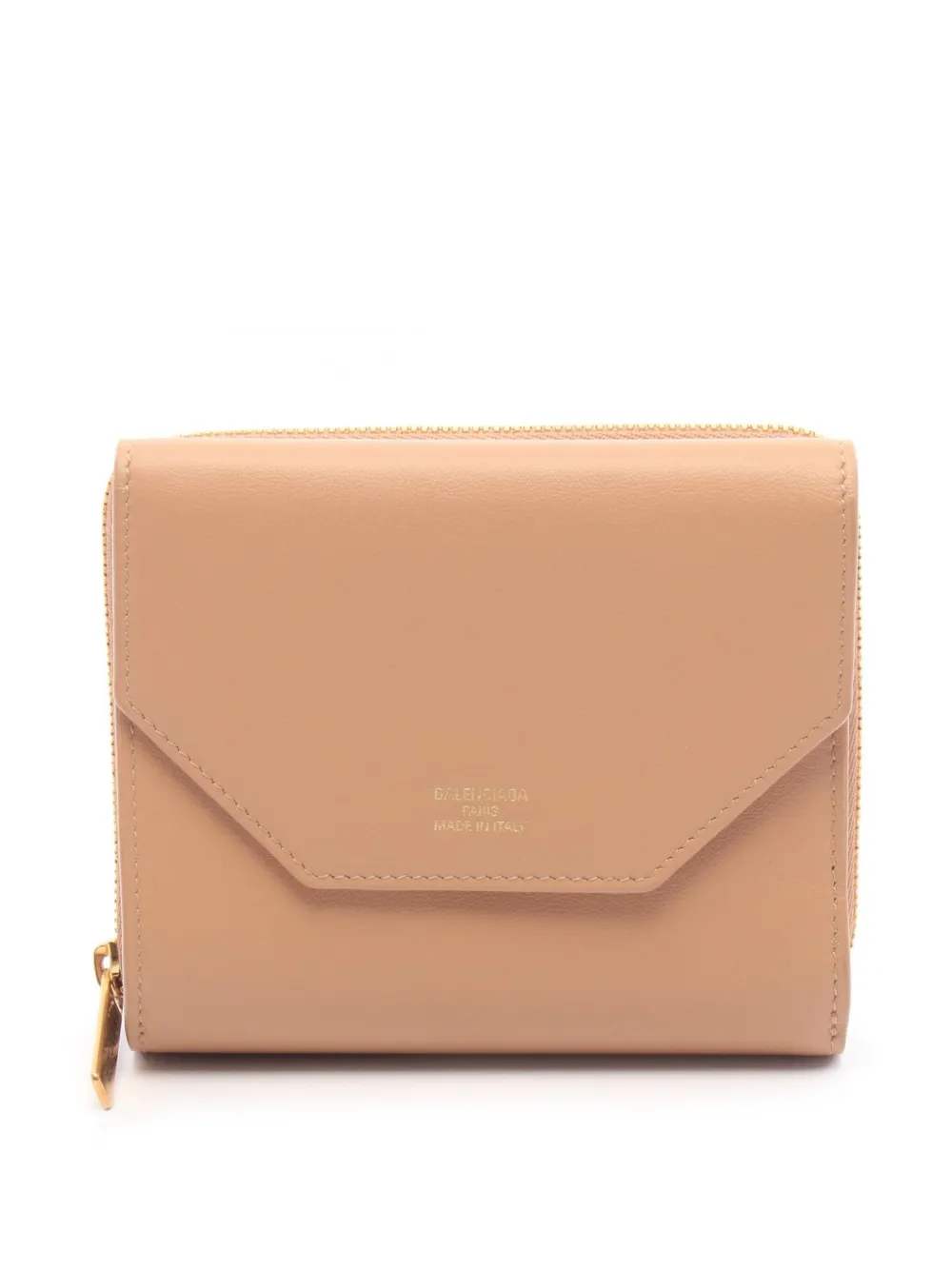 Balenciaga Pre-Owned 2010s Portemonnaie in Kuvertform - Nude