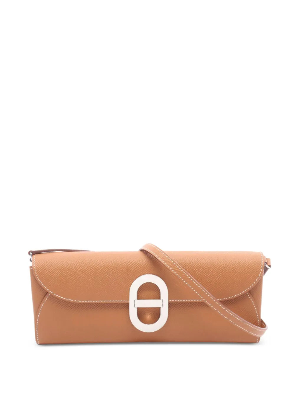 Hermès Pre-Owned 2025 Chaîne d'Ancre Maillon Tougo Schultertasche - Braun