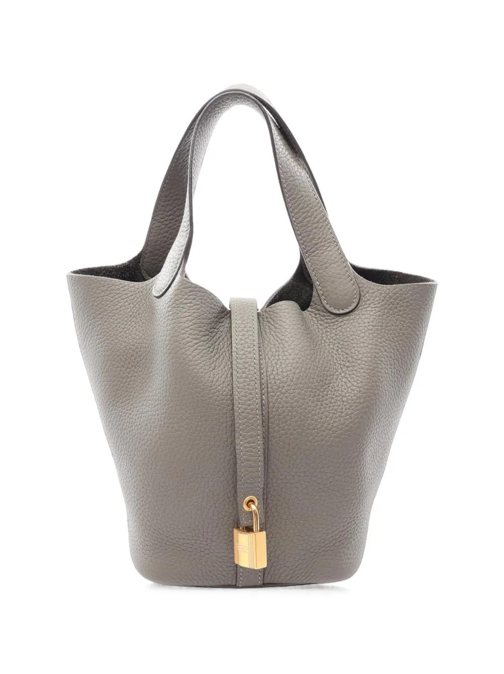 Hermès Pre-Owned 2022 Picotan Lock PM tote bag - Grey