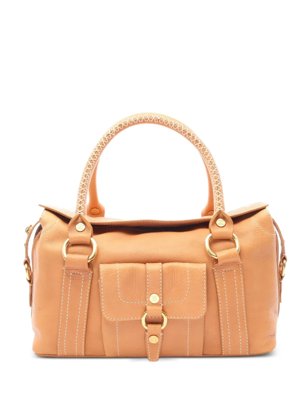 Celine Pre-Owned sac cartable Boogie en cuir (années 2010) - Tons neutres