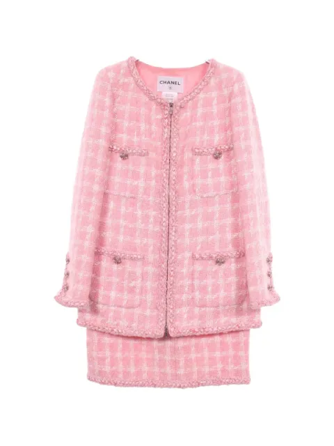 CHANEL Pre-Owned traje de falda 1986-1988