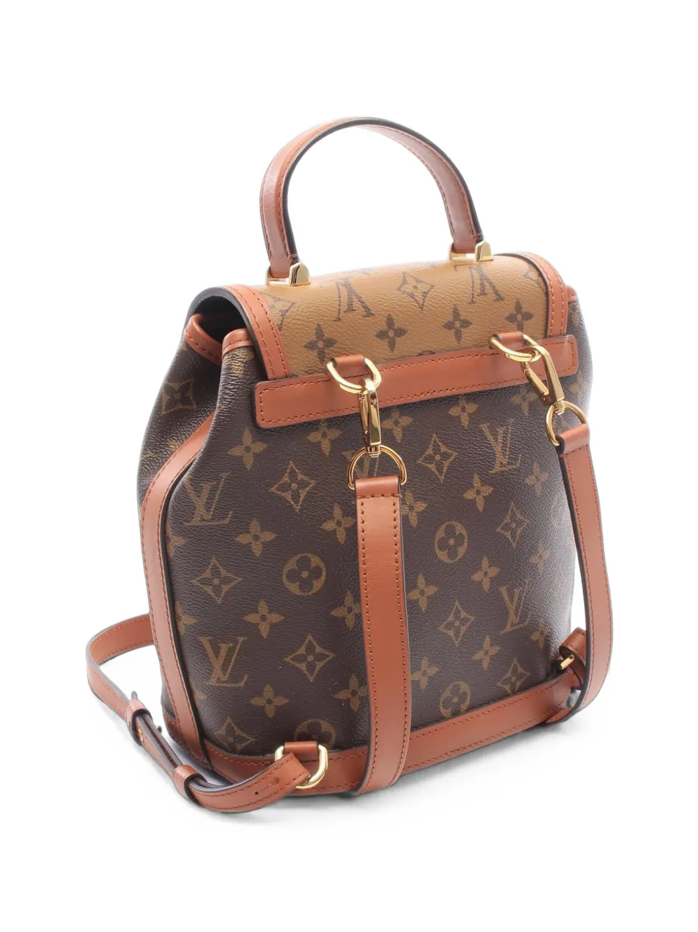 Louis Vuitton Pre-Owned 2021s Dauphine Monogram rugzak Bruin