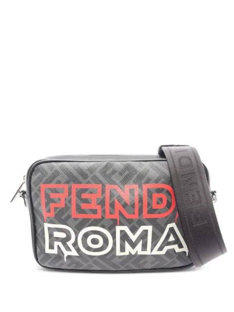 Fendi Pre-Owned 2010s FF logo-print messenger bag