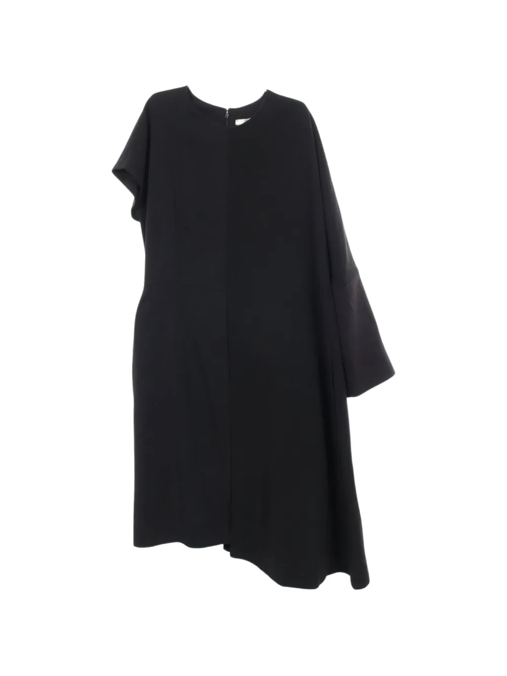 Fendi Pre-Owned robe mi-longue asymétrique (années 2010) - Noir Fendi Pre-Owned robe mi-longue asymétrique (années 2010) - Noir