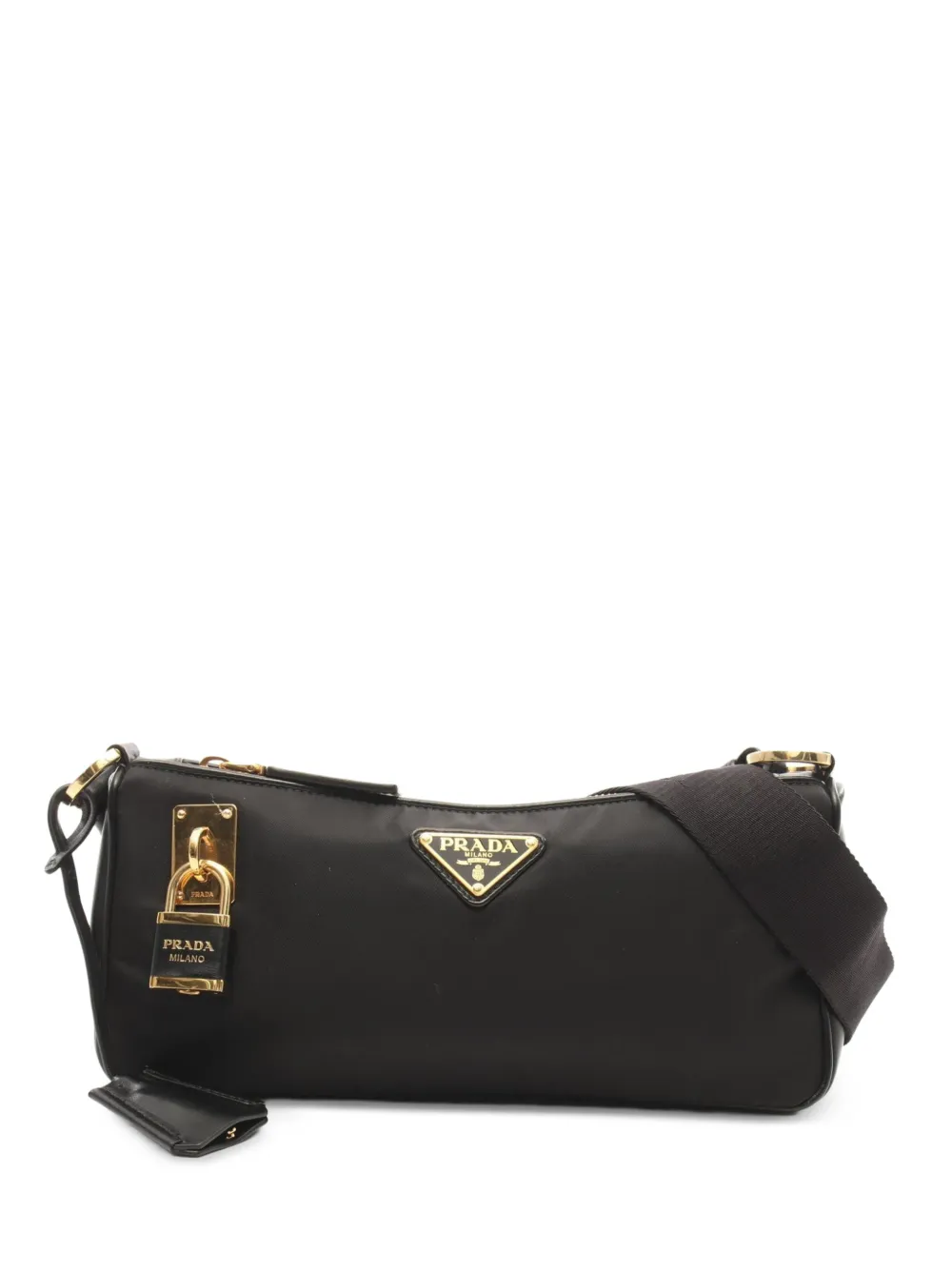 Prada Pre-Owned 2010s Re-Nylon Tessuto shoulder bag - Nero