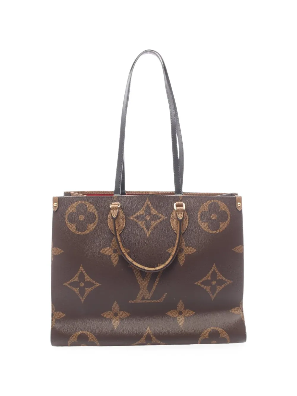 Louis Vuitton Pre-Owned GM On-The-Go Monogram Giant Reverse tote bag - Marrone
