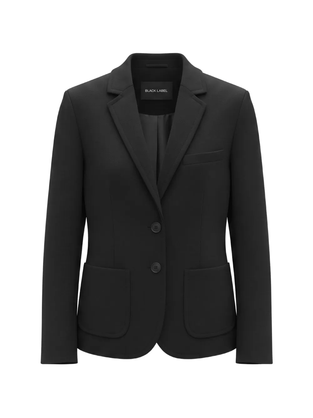 Rundholz Black Label single-breasted blazer Zwart