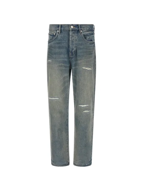 Purple Brand P011 distressed-finish jeans