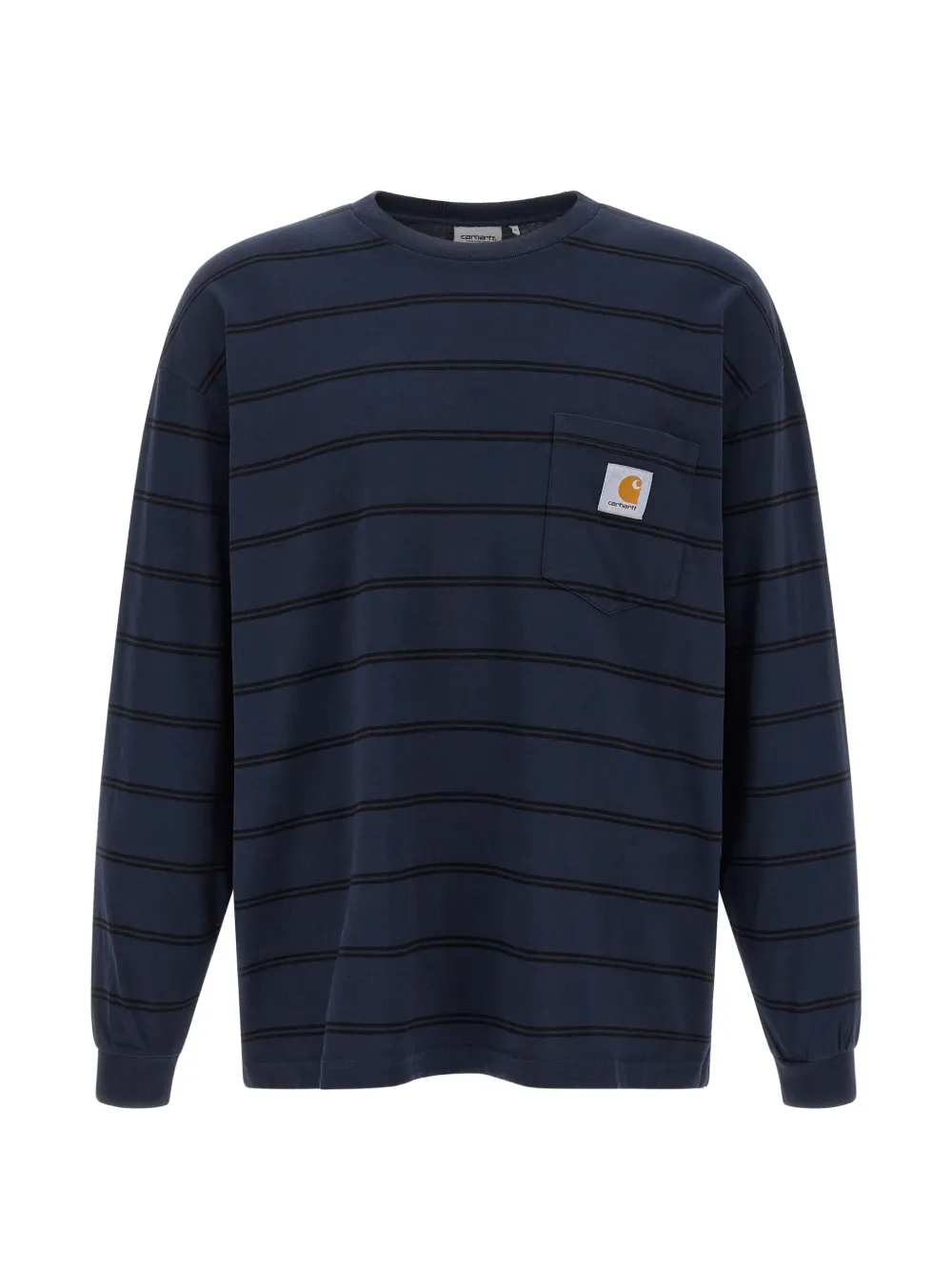 Carhartt WIP Cadorna striped long-sleeved T-shirt Blauw