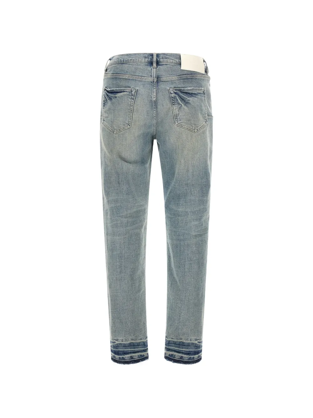 Purple Brand P005 jeans met gerafeld effect Blauw
