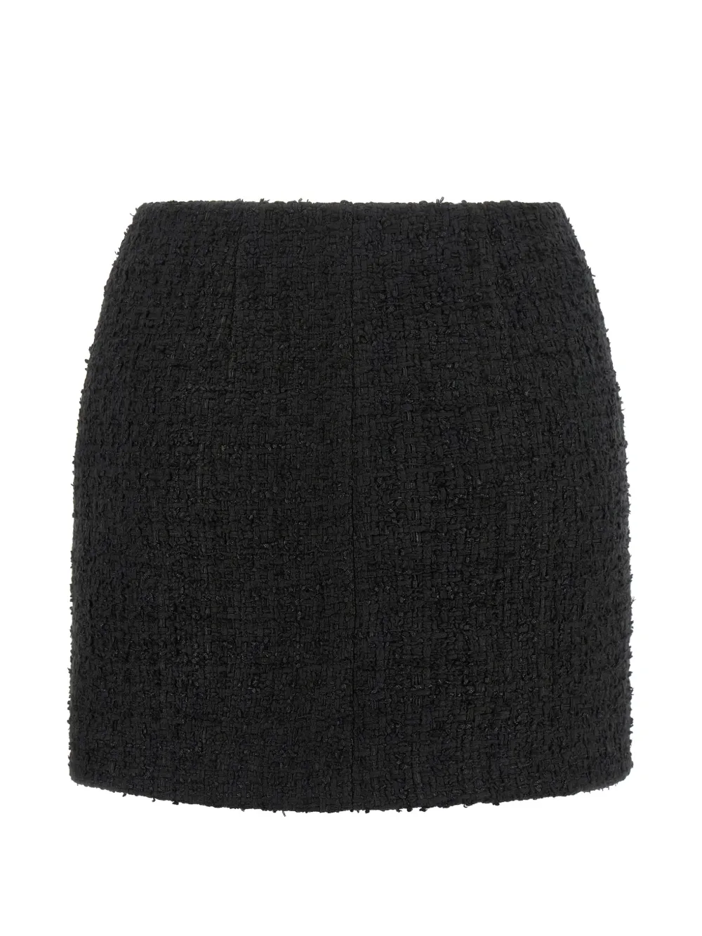 Balmain Rok met dubbele rij knopen Zwart