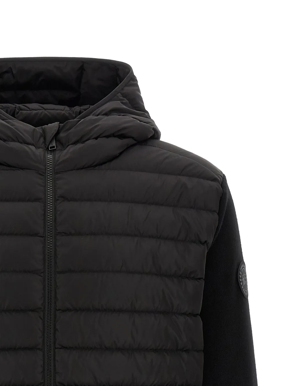 Canada Goose HyBridge Flavio gewatteerd jack Zwart