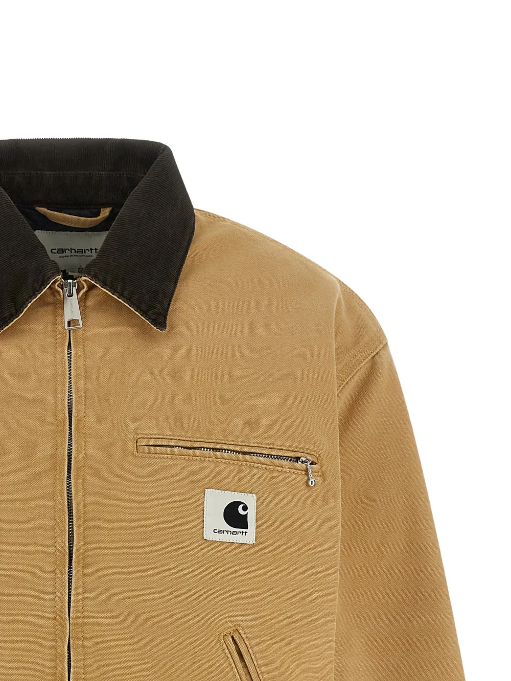 Carhartt WIP Jack met logopatch Beige