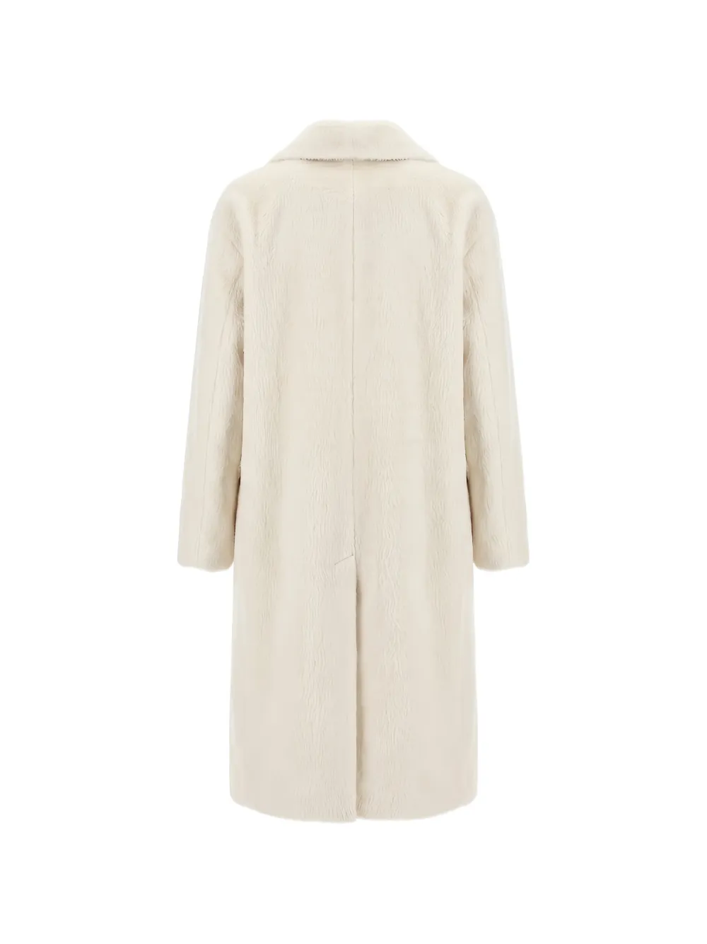 Peserico Jas met dubbele rij knopen Beige